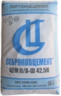 Цемент II/А-Ш 42,5 Н<br>(ПЦ-500 Д20) «Себряковцемент»